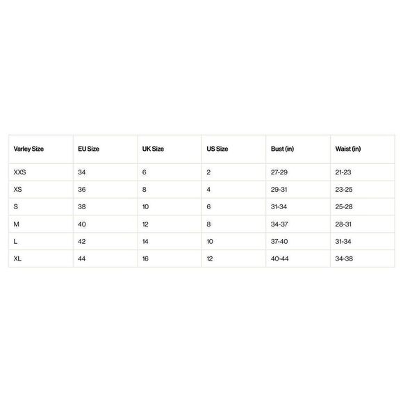 New Women's Varley Merrick Seamless Long Sleeve Tee Size Small/Medium - Picture 5 of 5